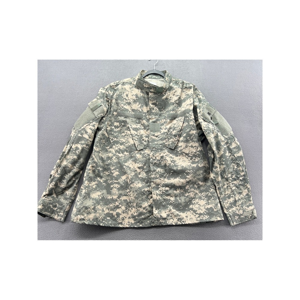 US Army Combat Uniform Coat Men's XL Digital Camo Jacket ACU Coat UCP Regular